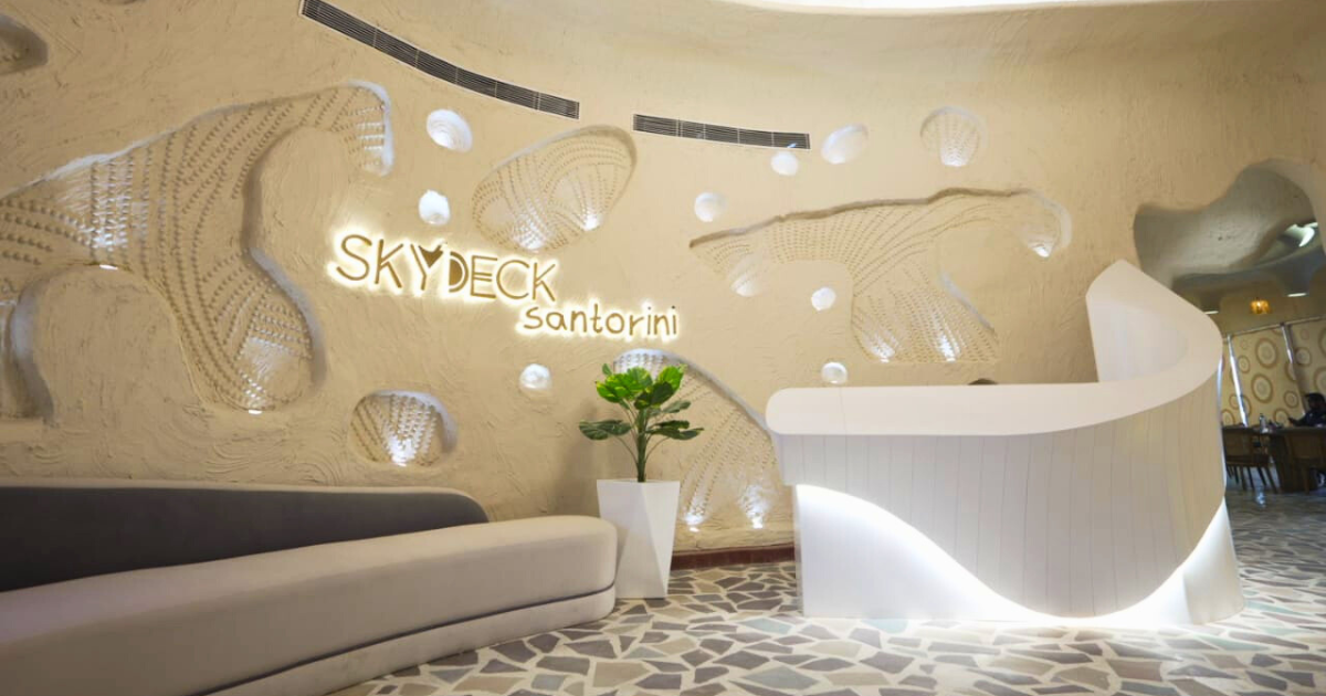 SkyDeck Santorini - Elevate Your Evenings at the Premium Lounge in Aligarh