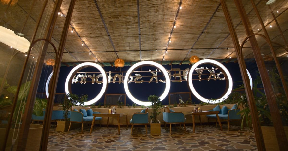 SkyDeck Santorini - Romantic Evenings Start at This Luxury Lounge in Aligarh