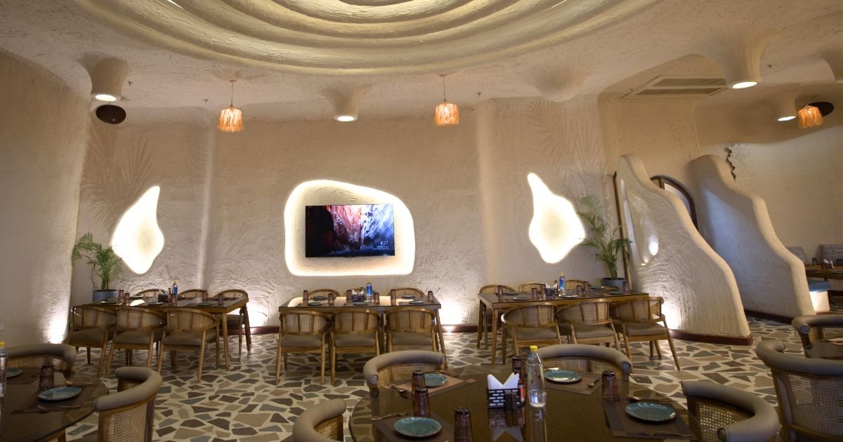Santorini Theme Restaurant for Scenic Dining and Evenings